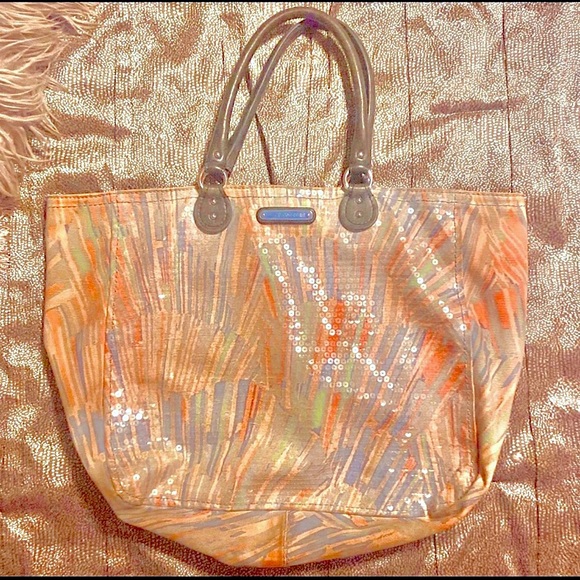 Juicy Couture Vintage Sequin OVERSIZED Tote Bag - Picture 3 of 13